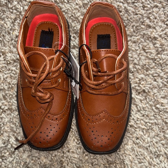 Josmo Tan Men's Oxford Shoes - Picture 3 of 5